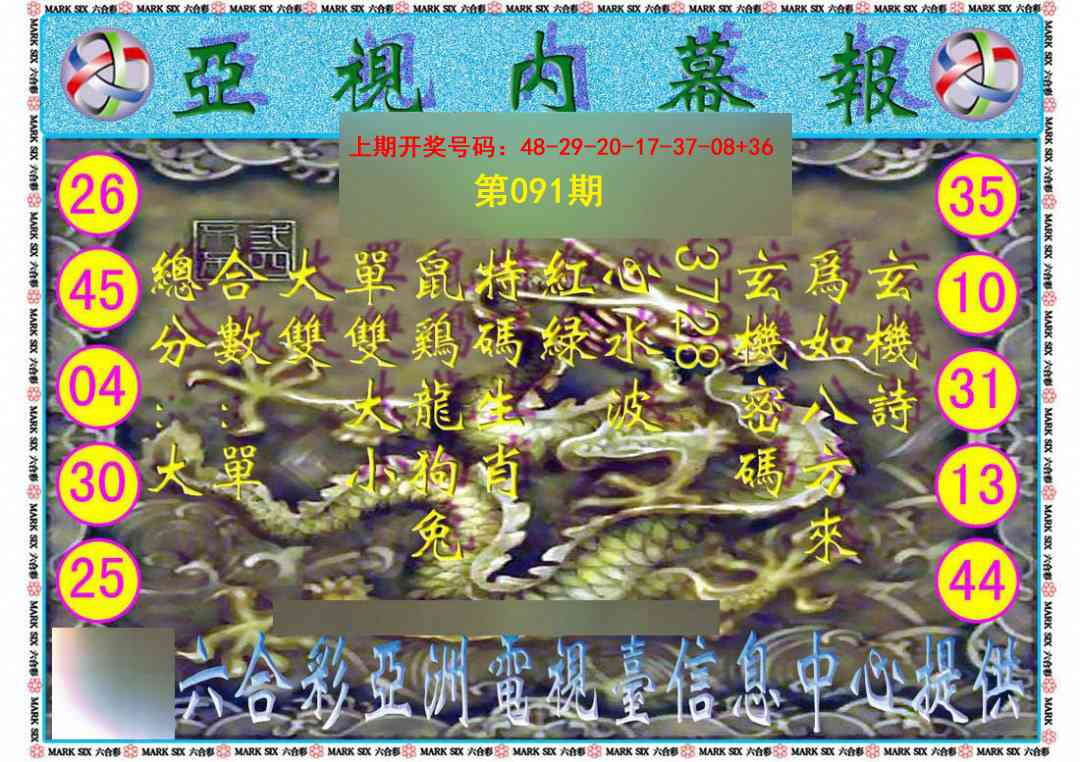 091期亚视内幕报[图]