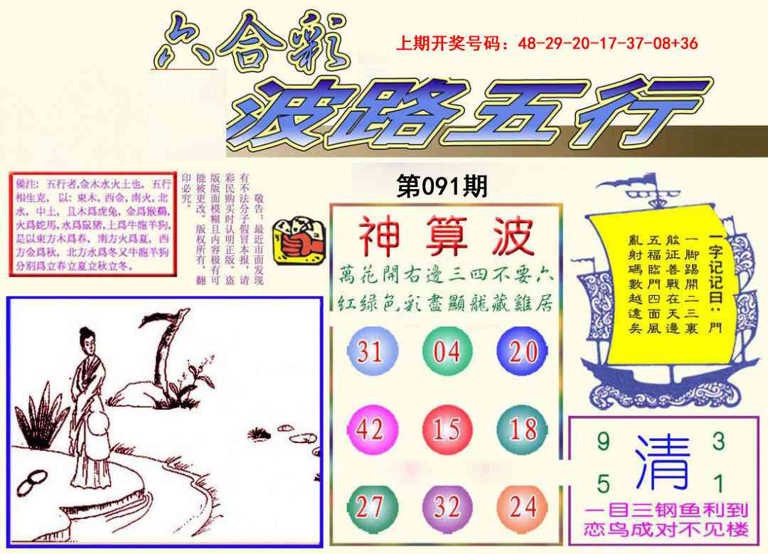 091期波路五行[图]